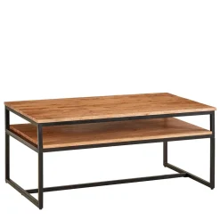 Best Couchtisch mit Ablage Livanov Wohnzimmertisch|Massivholztische