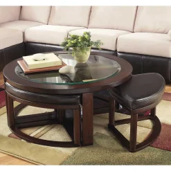 Couchtisch mit Hockern Racadia*Pharao24 Hot