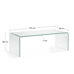 Discount Couchtisch Olavia Glastische