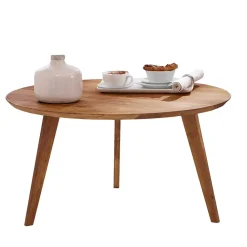 Outlet Couchtisch Sanyra Wohnzimmertisch|Massivholztische