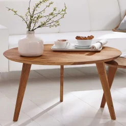 Outlet Couchtisch Sanyra Wohnzimmertisch|Massivholztische