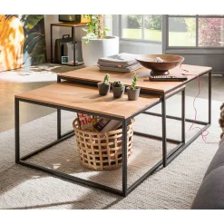 Hot Couchtisch Set Johanna Wohnzimmertisch|Beistelltische