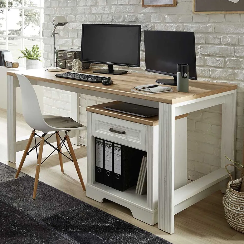 Country Schreibtisch Morelia*Pharao24 New