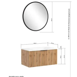 Design Badezimmermöbel Set Cadama*Pharao24 Best
