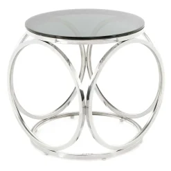 Hot Design Beistelltisch Quartia Glastische