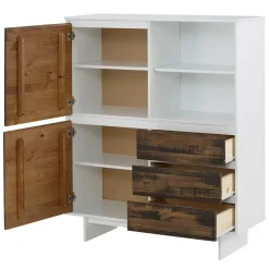 Clearance Design Highboard Clandra Flurkommoden|Highboards
