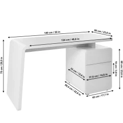 Hot Design Schreibtisch Utony Computertische|Jugendschreibtische