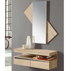 Outlet Design Spiegel und Wandkonsole Lastroja Garderobensets