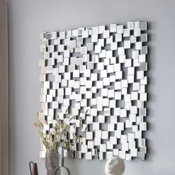 Design Wandspiegel Dasanti Wandspiegel|Schlafzimmerspiegel