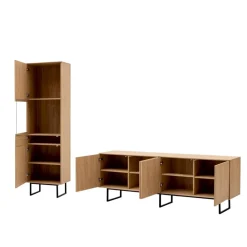 Design Wohnwand Carno Moderne Wohnwände|Wohnwand 250 Cm