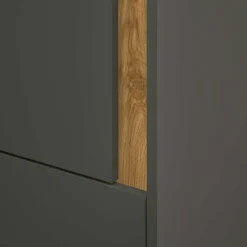Outlet Design Wohnwand mit Schreibtisch Uzniana Moderne Wohnwände|Wohnwand 250 Cm