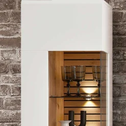 Clearance Design Wohnwand zweifarbig Luzie Wohnwand 250 Cm|Moderne Wohnwände