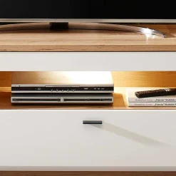 Clearance Design Wohnwand zweifarbig Luzie Wohnwand 250 Cm|Moderne Wohnwände