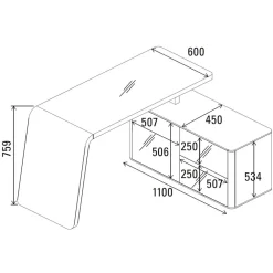 Designer Schreibtisch Mariebella*Pharao24 Online