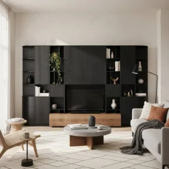 Sale Designer Wohnwand Vreino Wohnwand 350 Cm|Moderne Wohnwände