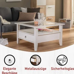 Discount Designercouchtisch Alberto Beistelltische|Couchtische