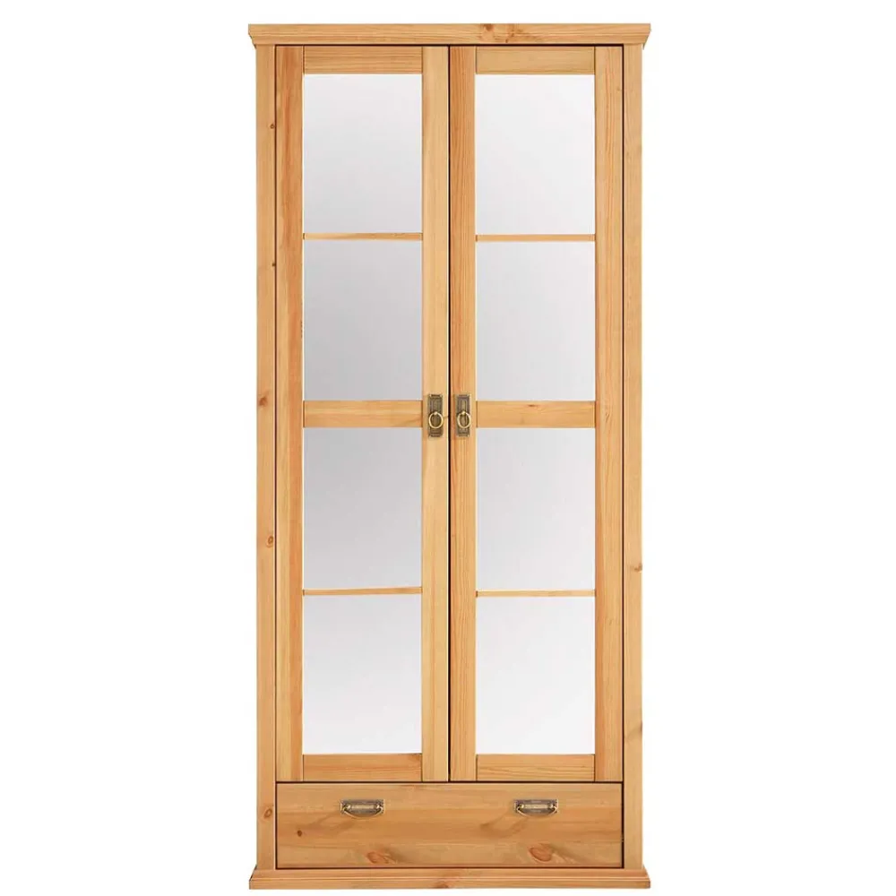 Dielenkleiderschrank Zvalonca Massivholzmöbel|Drehtürenschränke