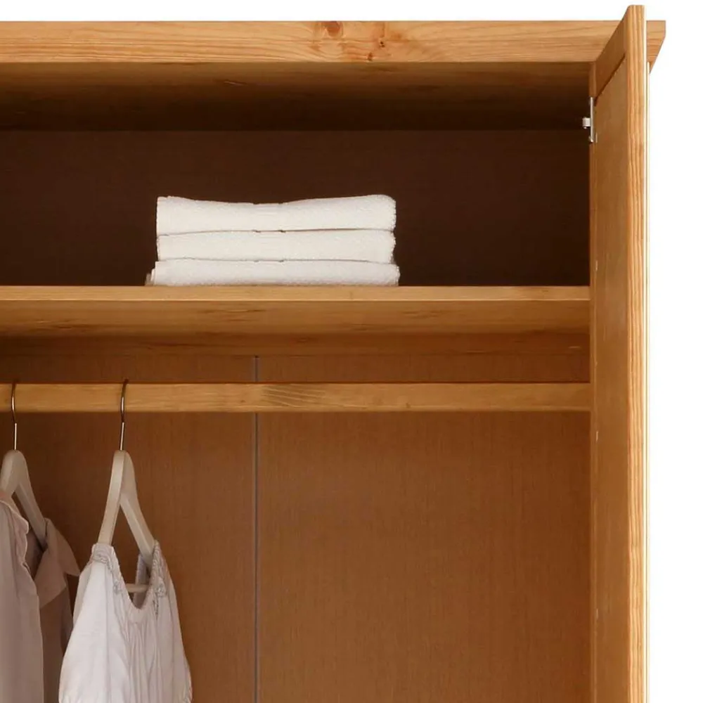 Dielenkleiderschrank Zvalonca Massivholzmöbel|Drehtürenschränke