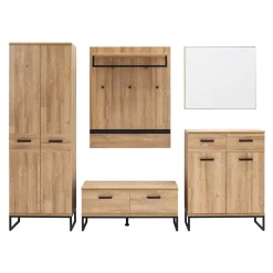 Discount Dielenmöbel Set Apyras Garderobensets