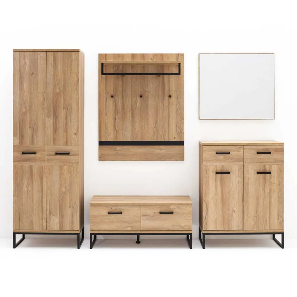 Discount Dielenmöbel Set Apyras Garderobensets