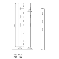 Dielenmöbel Set Lastania*Pharao24 Outlet