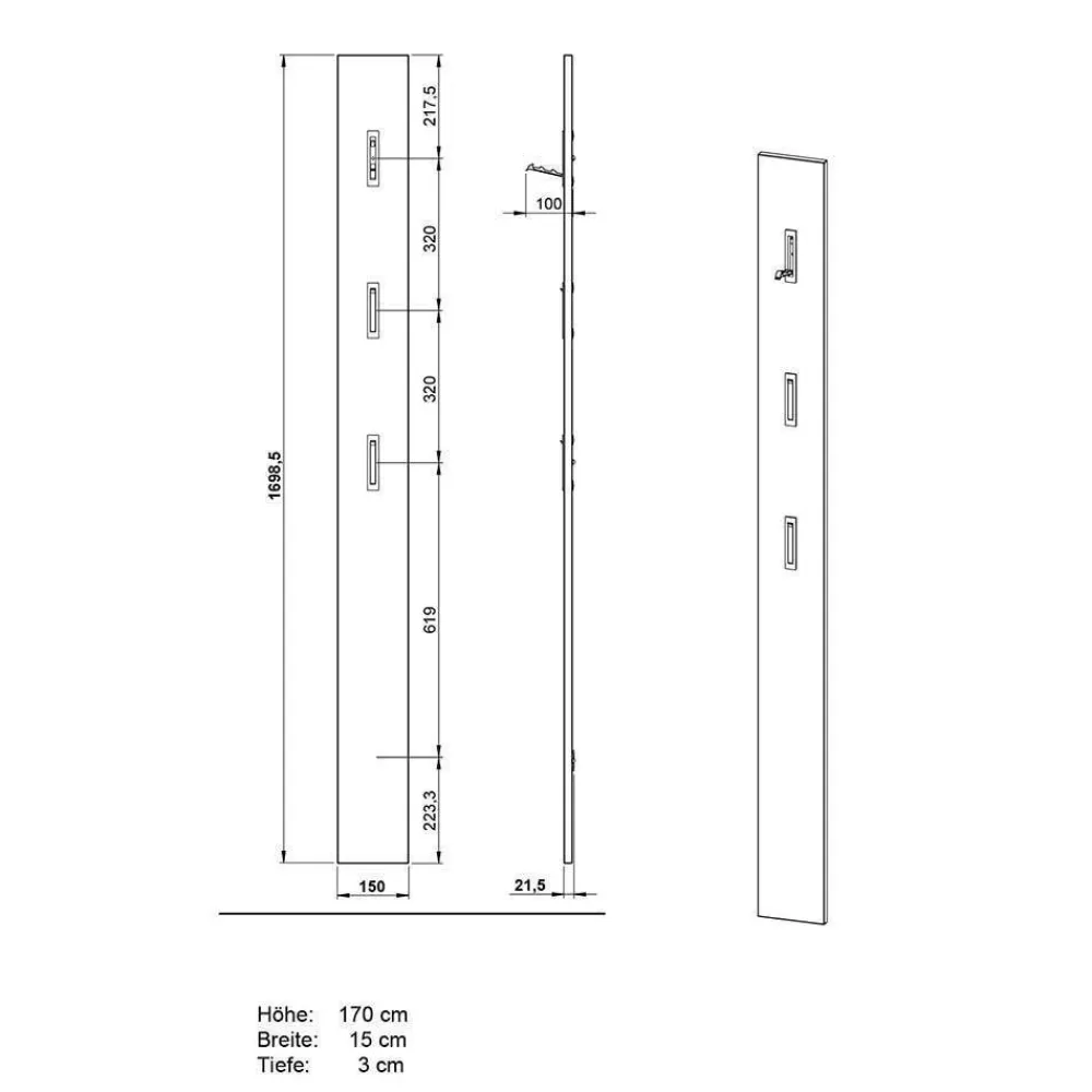 Dielenmöbel Set Lastania*Pharao24 Outlet