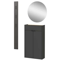 Online Dielenmöbel Set Livanov Garderobensets