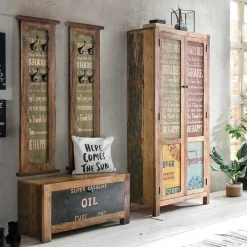 Dielenmöbel Set Petrolia Garderobensets