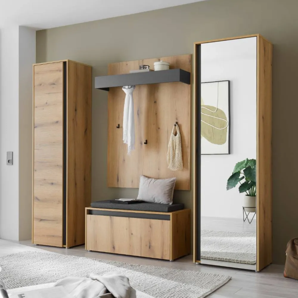 Hot Dielenmöbelset Castilla Garderobensets