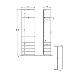 Best Dielenschrank Leradrevus Dielenschränke