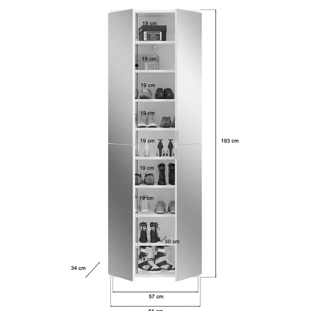 Best Dielenschrank Ridonner Dielenschränke