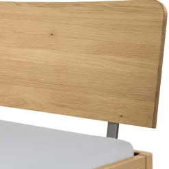 Outlet Doppelbett Eiche hell Coriga Doppelbetten|Massivholzbetten
