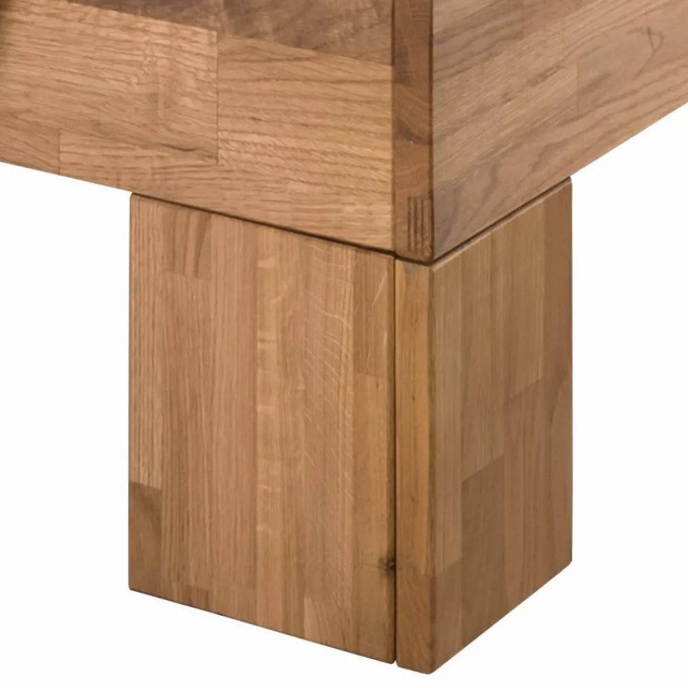 Clearance Doppelbett Eiche massiv Coplin Komfortbetten