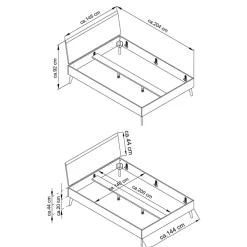 New Doppelbett Levanca Komfortbetten