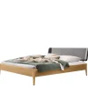 Outlet Doppelbett mit Polsterkopfteil Stufania Doppelbetten|Massivholzbetten