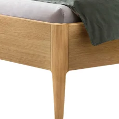 Outlet Doppelbett mit Polsterkopfteil Stufania Doppelbetten|Massivholzbetten