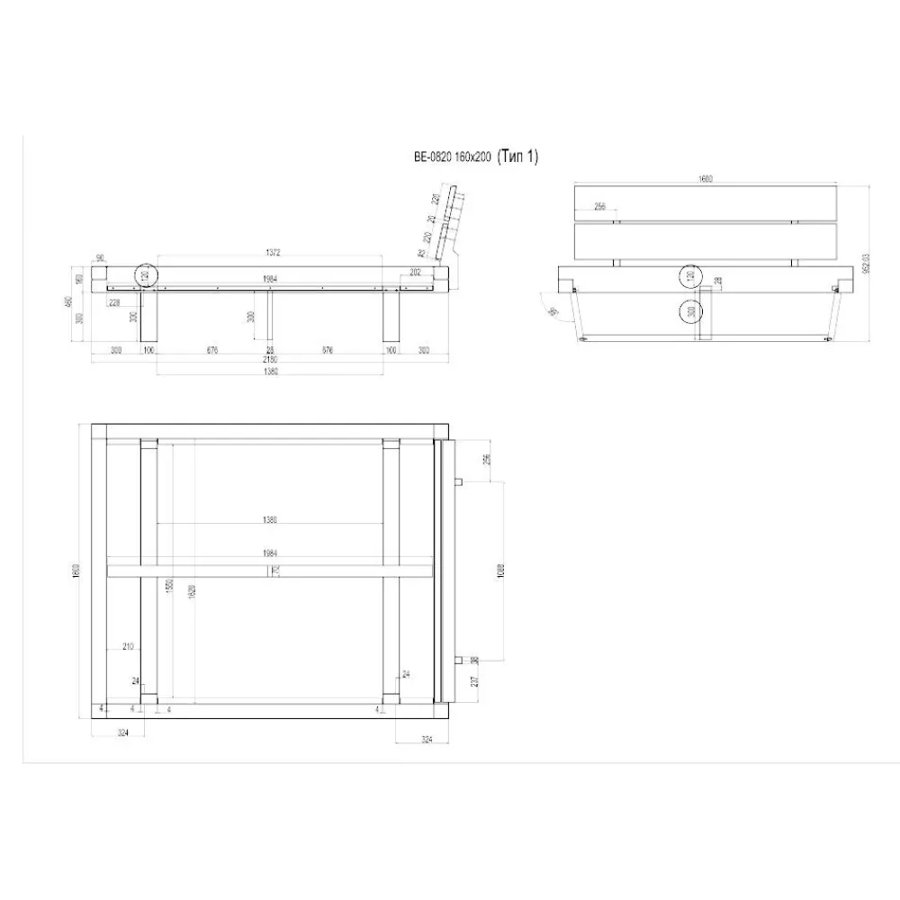 Doppelbett Nikosai*Pharao24 New
