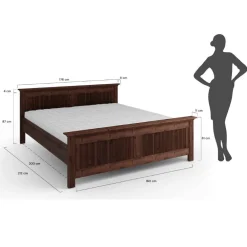 Online Doppelbett Phelix Doppelbetten|Massivholzbetten