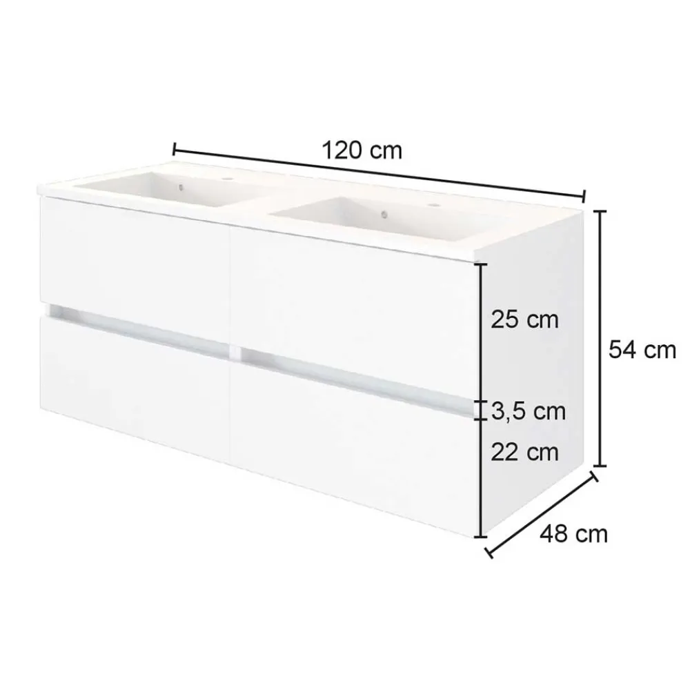 Doppelwaschtisch Vimmos*Pharao24 Outlet