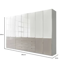 New Drehtürenkleiderschrank Latina Drehtürenschränke