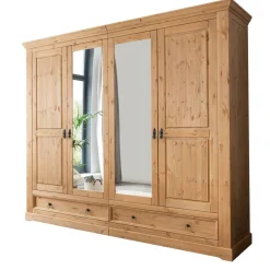 New Drehtürenschrank Crondira Massivholzmöbel|Drehtürenschränke