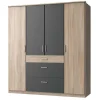 Drehtürenschrank Nurana*Pharao24 Outlet
