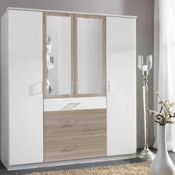 Drehtürschrank mit Schubladen Georgia*Pharao24 Hot