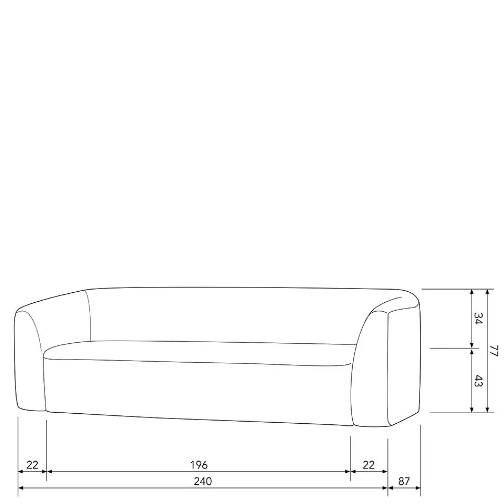 New Dreier Sofa China Wohnzimmercouch|3 Sitzer Sofa