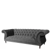 Dreisitzer Couch Anthrazit Romina*Pharao24 Online