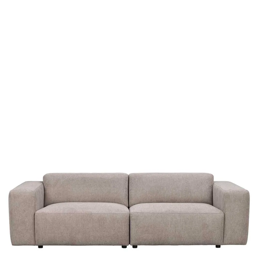 Sale Dreisitzer Couch Beige Manaos 3 Sitzer Sofa