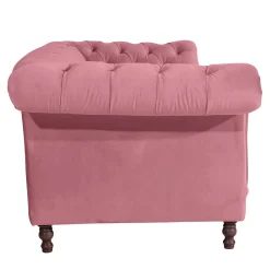 Hot Dreisitzer rosa Barock Lisbon Wohnzimmercouch|3 Sitzer Sofa