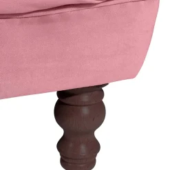 Hot Dreisitzer rosa Barock Lisbon Wohnzimmercouch|3 Sitzer Sofa