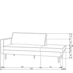 Dreisitzer Sofa Lonzavez*Pharao24 Discount