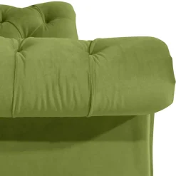 Clearance Dreisitzer Sofa Samtvelours Jesses Wohnzimmercouch|3 Sitzer Sofa